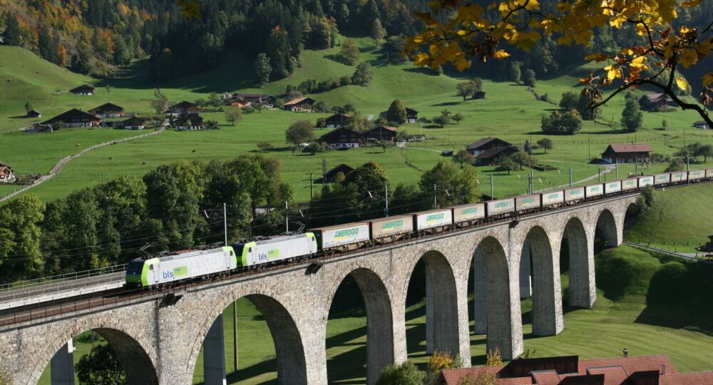 Treno Ambrogio - Frutigen Svizzera